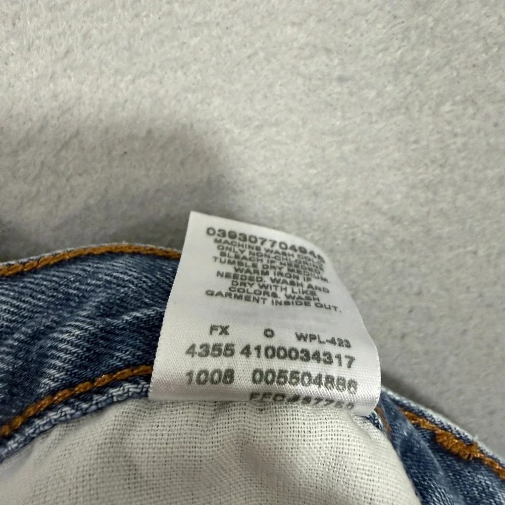 Vintage Levis 550 Jeans Men's 38x32 Blue Relaxed Fit Denim 2008 Western y2k